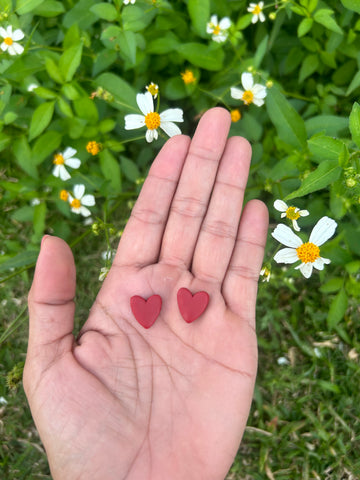 Classic Hearts / red