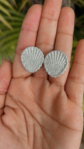 Flat Shells- Silver